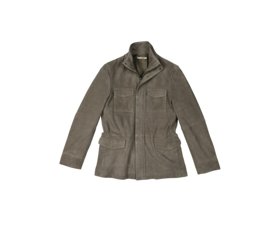 Chaqueta de cuero para hombre Topo Fulbert