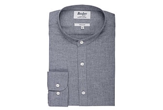 Anthracite & grey Men's Flannel shirt - BARDIN