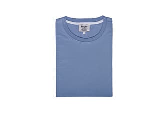 Denim Blue Light organic cotton plain t-shirt - EDGAR III