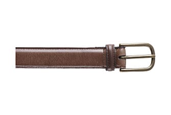 Patina Brown leather Belt for men - SOUTHGATE
