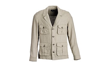 Men's Army Green safari jacket - JALBERT