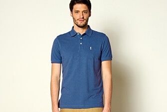 Steel Blue men's polo shirt - ADGER