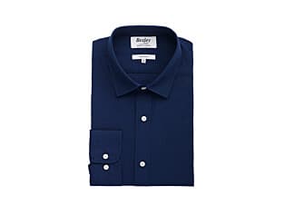 Navy cotton linen shirt - SUPRIEN