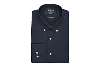 Navy shirt with pocket - Button down collar - ANDERSON