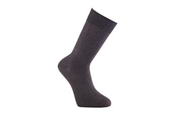 Men's Dark Brown Mercerised Cotton Socks