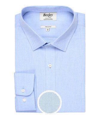 Blue Sky Oxford Cotton shirt - EVRARD