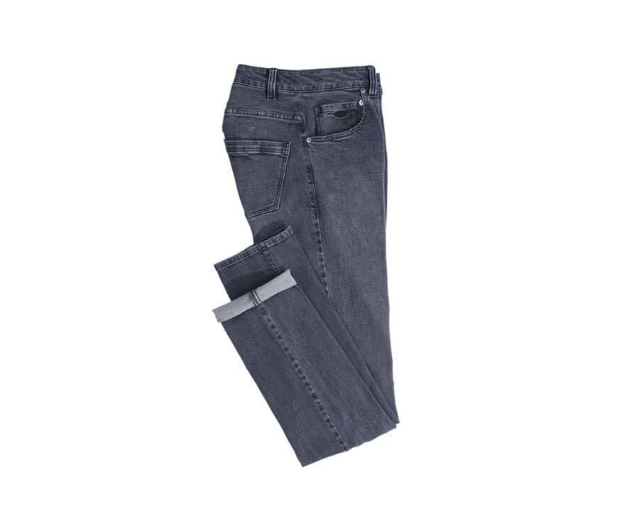 Anthracite Men's slim fit jeans - RIDLEY
