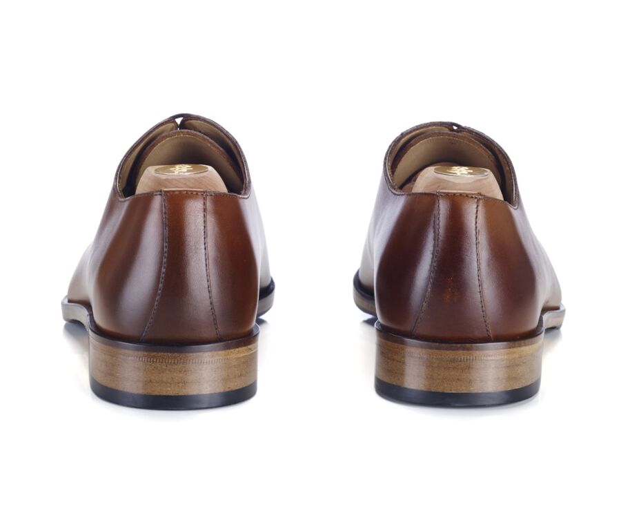 Patina Gold Oxford shoes - Rubber pad - PETER PATIN