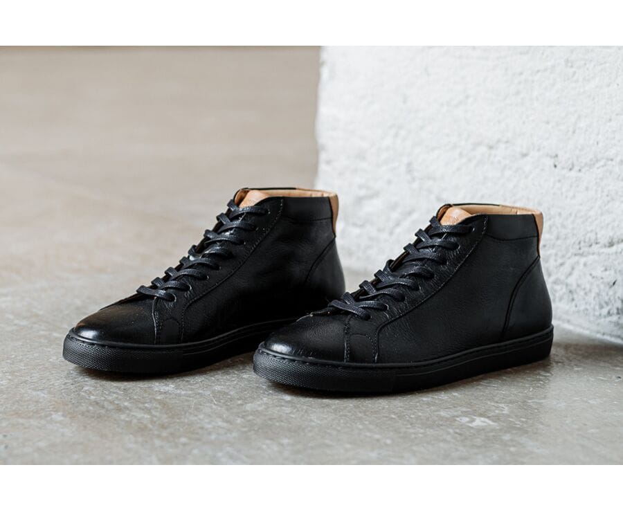 Black high top Trainers - THORNLEA