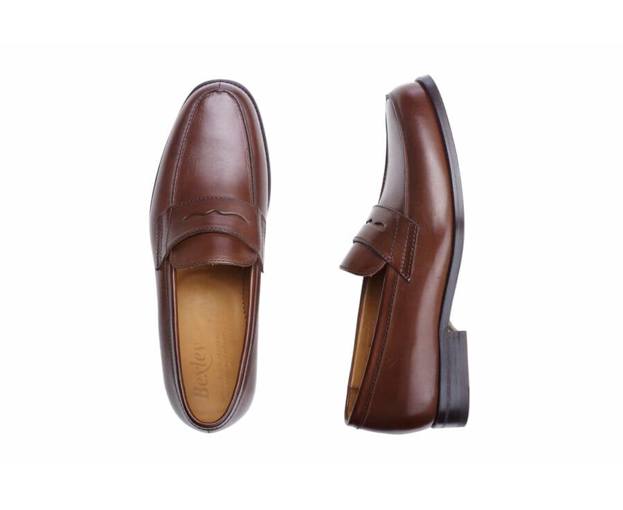 Chestnut Men's penny loafers Wembley Classic | Bexley