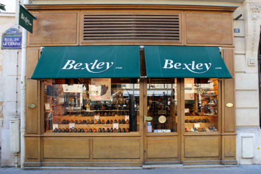 Boutique Bexley Paris Raspail vitrine