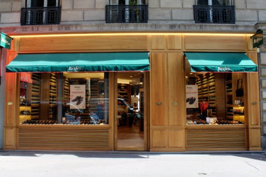 Boutique Bexley Paris Saint Germain vitrine
