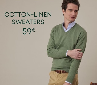 cotton-linen Pullovers