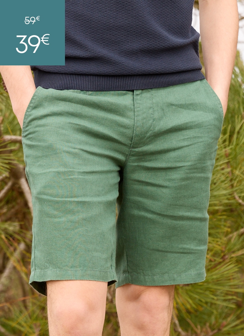 Bermuda shorts for men summer days