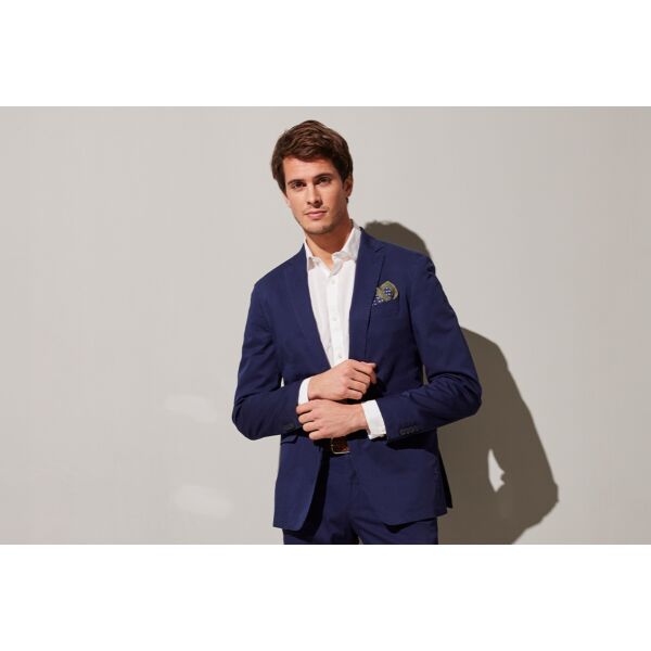 Men's Prussian Blue Suit Jacket Aristide | Bexley